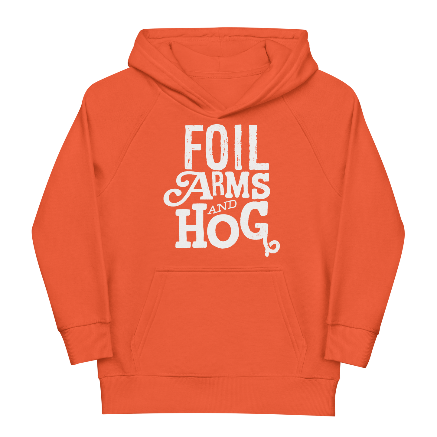 FOIL ARMS & HOG – New Title Logo Hoodie (Kids)