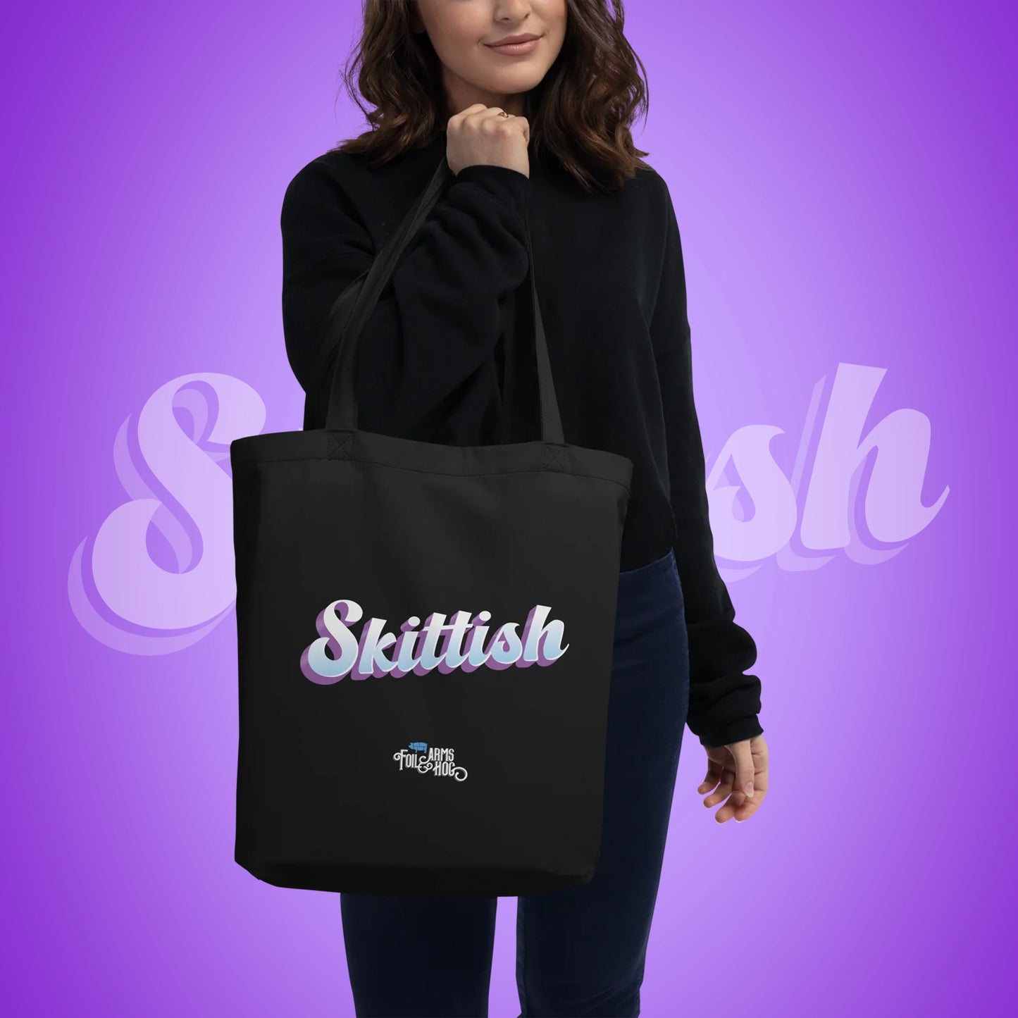 Skittish – Logo Tote Bag