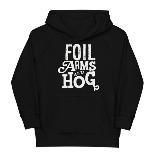 FOIL ARMS & HOG – New Title Logo Hoodie (Kids)