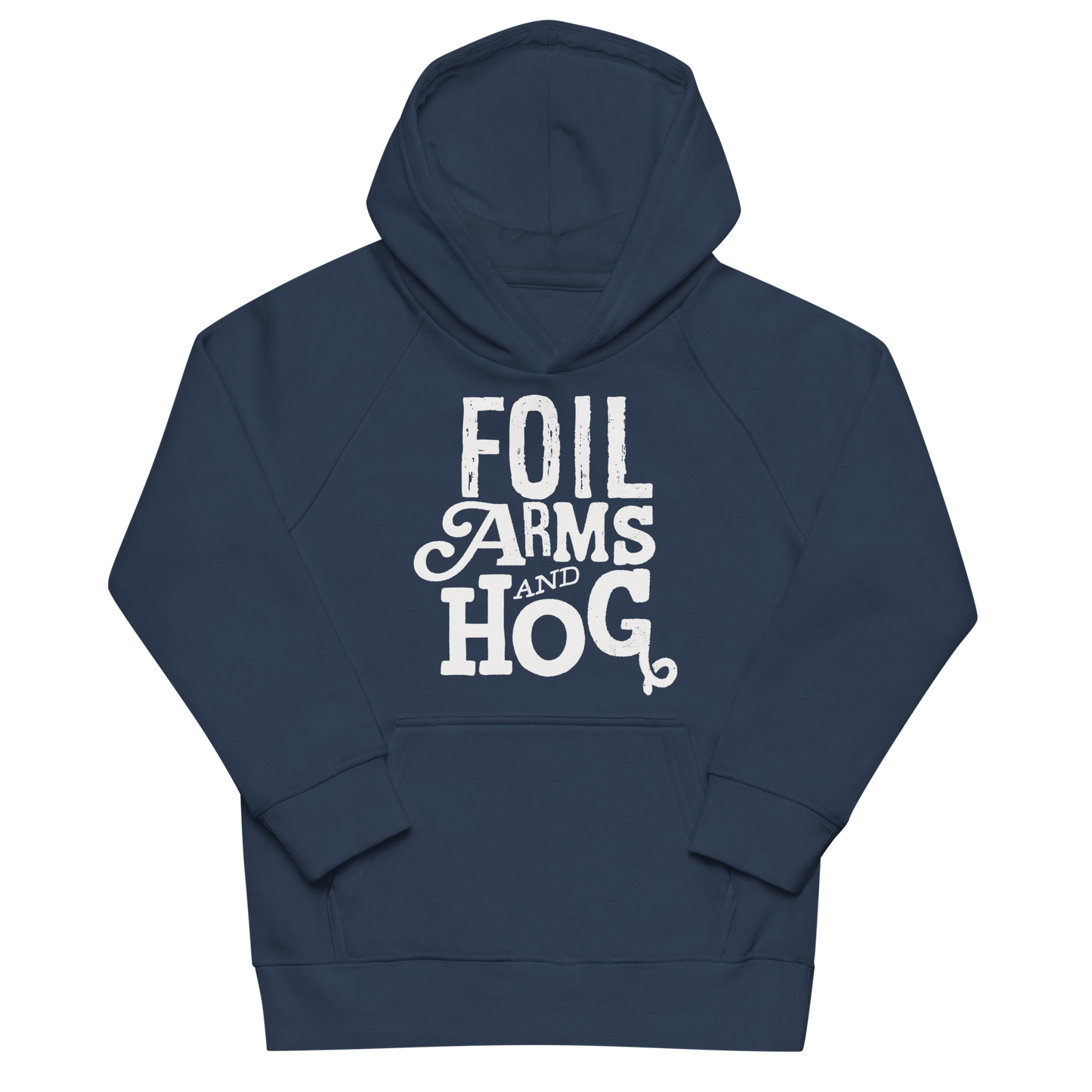 FOIL ARMS & HOG – New Title Logo Hoodie (Kids)