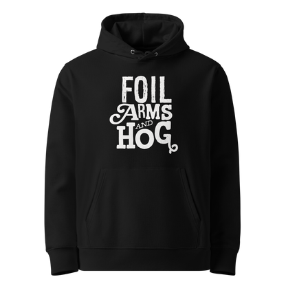 FOIL ARMS & HOG – New Title Logo front Hoodie (Adults)
