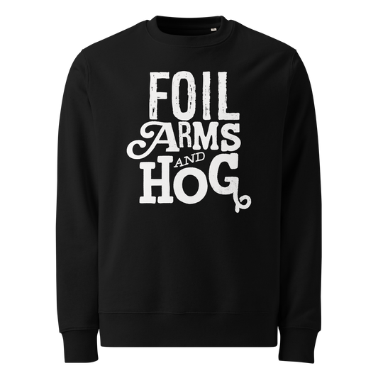 FOIL ARMS & HOG – New Title Logo front Jumper (Adults)