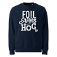 FOIL ARMS & HOG – New Title Logo front Jumper (Adults)