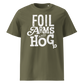FOIL ARMS & HOG – New Title Logo front Tee (Adults)