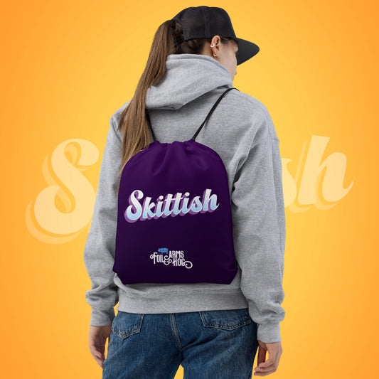 Skittish – Logo Drawstring Bag