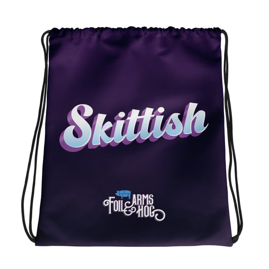 Skittish – Logo Drawstring Bag