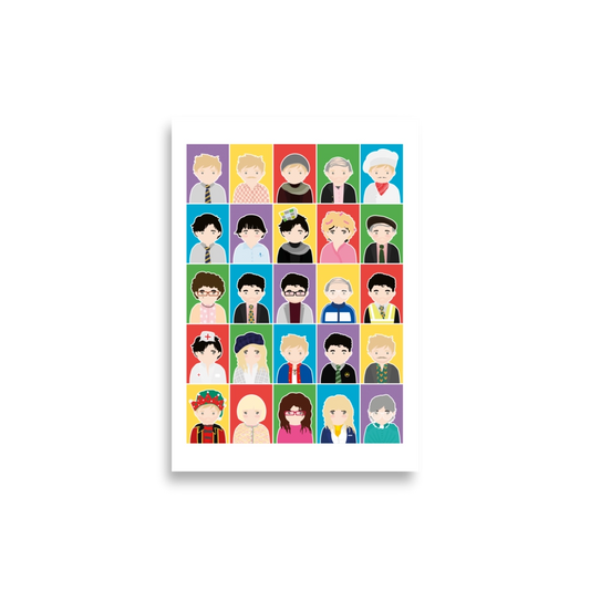 Sketch Characters – Print 21x30 cm
