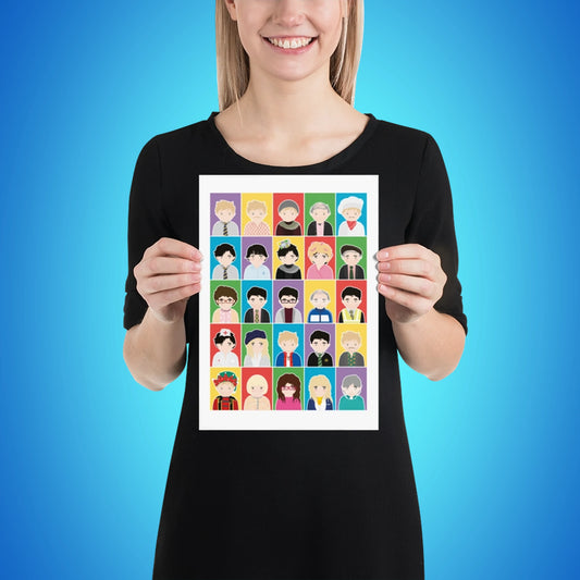 Sketch Characters – Print 21x30 cm