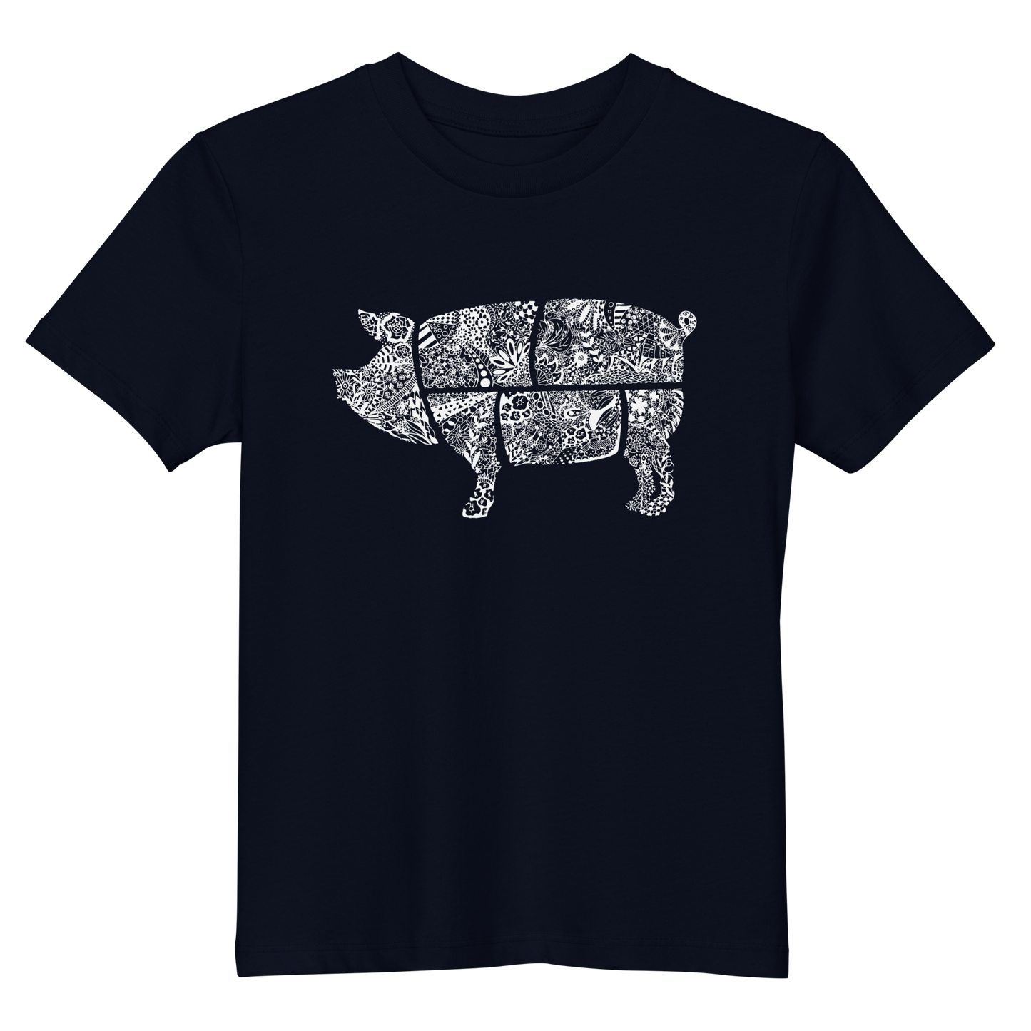 Floral Pig – Tee (Kids)