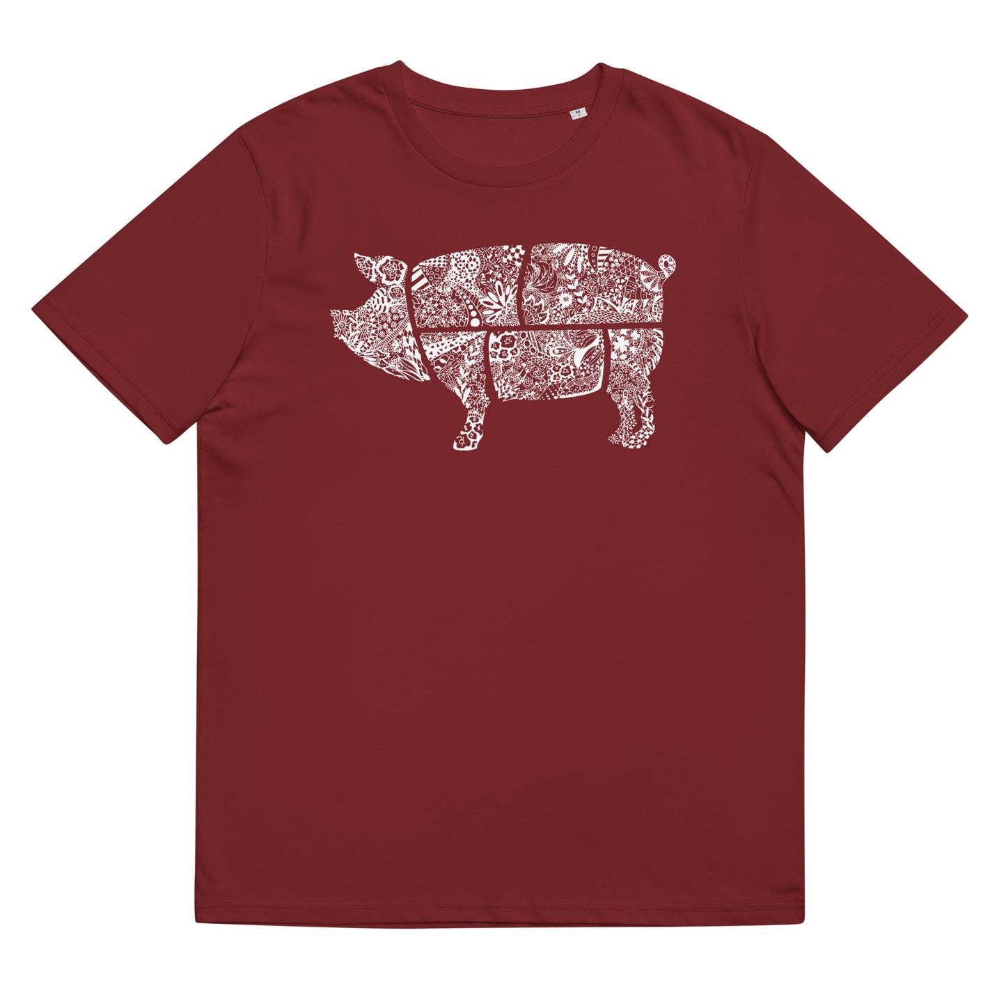 Floral Pig – Tee (Adults)